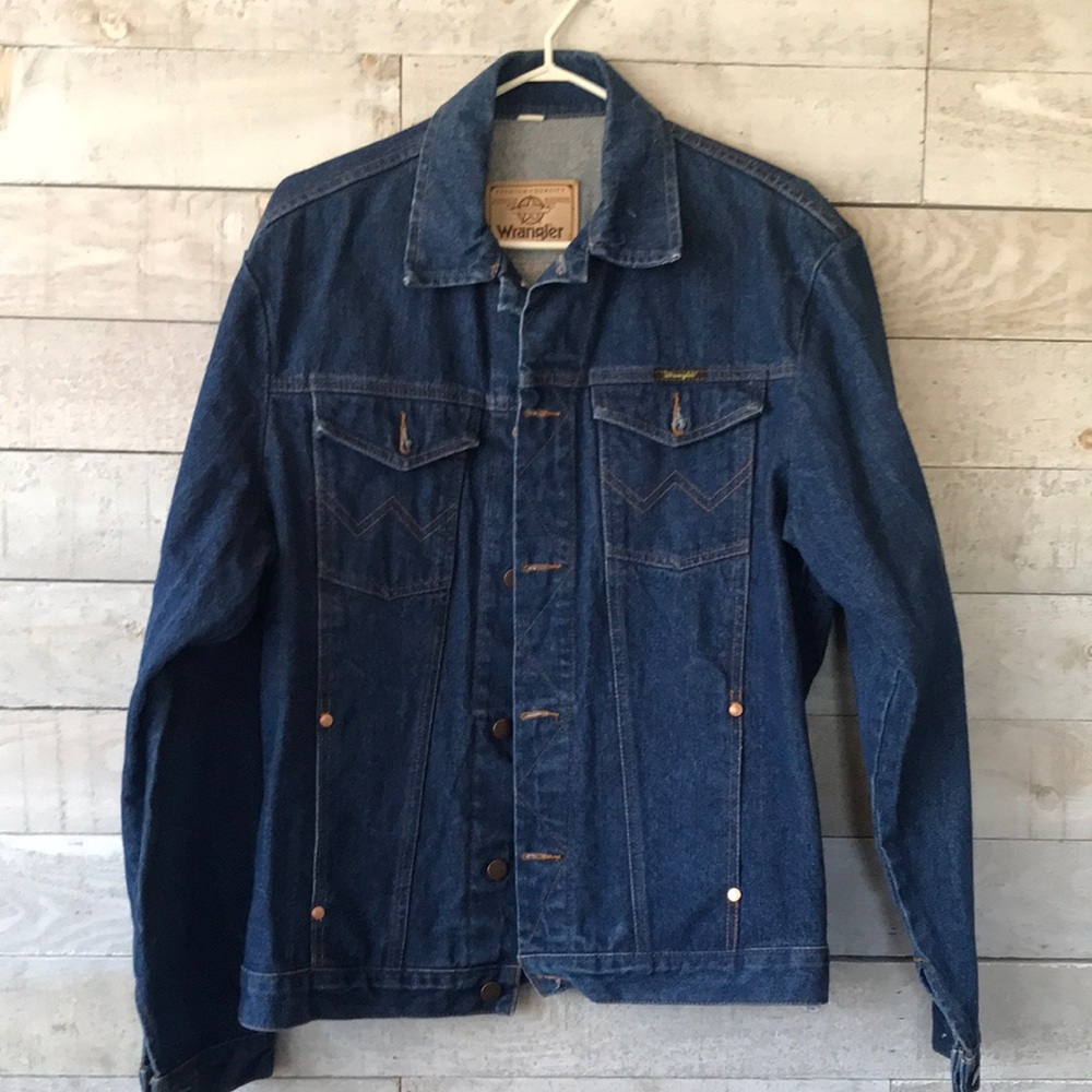 Wrangler Men's Blue Denim Jacket